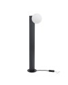 INTERLAKEN * BOLARDO IP65 G9 NEGRO